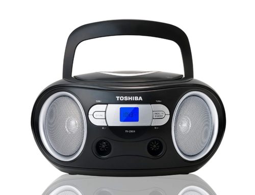 TY-CRS9 Portable CD Boombox with AM/FM Stereo and Aux Input